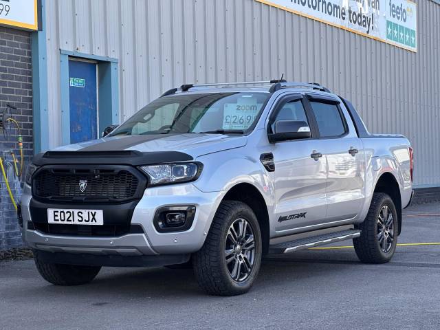 Ford Ranger 2.0 EcoBlue Wildtrak Auto 4WD Euro 6 (s/s) 4dr Pickup Diesel Silver