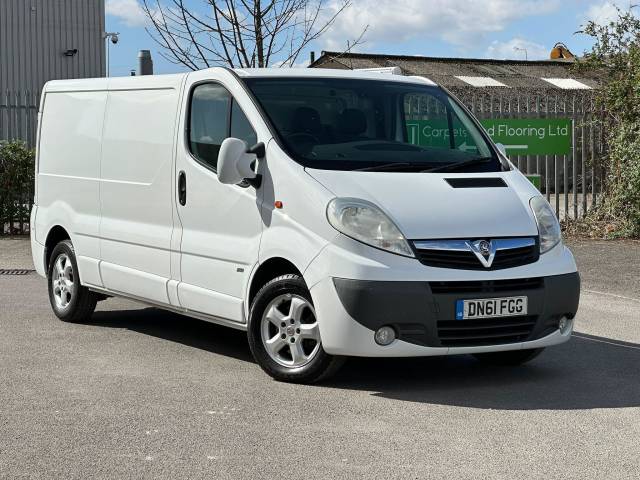 Vauxhall Vivaro 2.0CDTI [115PS] Sportive Van 2.9t Panel Van Diesel WHITE