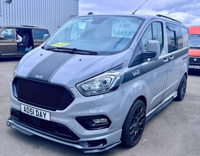 Ford Transit Custom 2.0 EcoBlue 170ps Low Roof Limited Van Auto Panel Van Diesel GREY