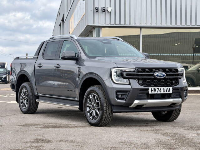 Ford Ranger 2.0 TD EcoBlue Wildtrak Auto 4WD Euro 6 (s/s) 4dr Pickup Diesel Asher Gray